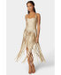 Women's Bandage Fringe Maxi Dress