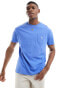 Polo Ralph Lauren icon logo pocket t-shirt classic oversized fit in mid blue