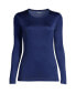 Белье Lands' End Silk Interlock Crewneck Top