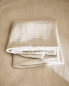 Children’s striped muslin bath towel