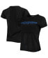 Women's Black San Jose Earthquakes Mesh T-shirt