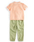 Baby Boys Sweater Polo and Pants, 2 Piece Set, Created for Macy's