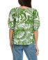 Velvet By Graham & Spencer Angela Top Women's Green Xs