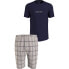 CALVIN KLEIN UNDERWEAR Short Sleeve Shorts Set Pyjama