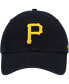 Men's Black Pittsburgh Pirates Clean Up Adjustable Hat