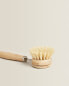 Wooden tableware brush