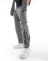 Karl Kani retro wide leg track joggers in reflective grey