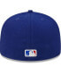 Men's Cream/Royal Texas Rangers 2024 MLB All-Star Game Workout 59FIFTY Fitted Hat