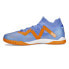 Puma Future Match Indoor Training Soccer Mens Blue, Orange Sneakers Athletic Sho