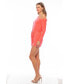 Women's One Shoulder Knit Romper