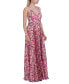 Women's Pleated Maxi Dress