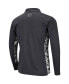 Men's Charcoal Cal Bears OHT Military-Inspired Appreciation Digi Camo Quarter-Zip Jacket