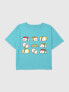 Kids Sushi Graphic Boxy Crop Tee