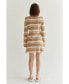 Women's Noelle Stripe Play Cover Up Mini Dress