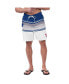 Men's Royal/White Texas Rangers Jump Shot Volley Board Shorts