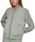 Women's Lightweight Zip-Detail Bomber Jacket