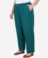 Plus Size Classic Accord Elastic Waist Medium Length Pant