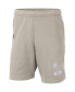 Men's Cream Michigan State Spartans Fleece Shorts