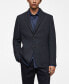 Men's Slim-Fit Herringbone Wool Suit Jacket