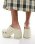 Crocs Unisex Siren clogs in bone