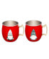 Gnome Holiday Moscow Mule Mugs, Set of 2