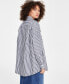 Women's Oversized Pinstripe Shirt