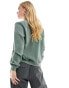 Vero Moda lightweight zip front bomber jacket in green