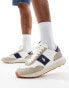 Polo Ralph Lauren Train '89 trainer in beige and navy