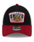 Men's Black, Red Atlanta United FC Patch 9FORTY Trucker Snapback Hat