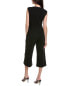 Tahari Asl Cropped Jumpsuit Women's Black 10