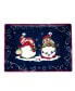 Holiday Magic Gnomes Rectangular Platter, 14" x 10"