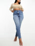 ASOS DESIGN Curve ultimate skinny jean in blue