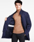 Men's Slim-Fit Water-Resistant Overcoat