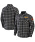 Men's NFL x Darius Rucker Collection by Gray Washington Commanders Flannel Long Sleeve Button-Up Shirt