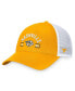 Men's Gold/White Nashville Predators Free Kick Trucker Adjustable Hat