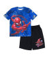 Toddler Boys Spider-Man T-Shirt and Shorts Outfit Set to