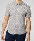 Men's Geo Wave Print Short Sleeve Shirt