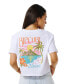 Juniors' Island Crop T-Shirt