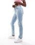 Levi's mid rise boyfriend performance cool denim jeans in bleach blue