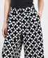 Women's Printed High-Rise Wide-Leg Pants