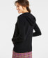 Petite 100% Cashmere Zip Hoodie, Created for Macy's