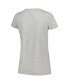 Women's Heather Gray Mickey & Friends Scoop Neck T-shirt