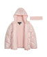 Big Girls Iridescent Foil Puffer Jacket