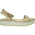 Tommy Hilfiger Linen With Gold Flatform