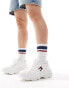 Tommy Jeans chunky flag runner trainers in white