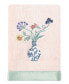 Textiles Turkish Cotton Stella Embellished Hand Towel Set, 2 Piece