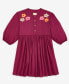 Girls Funky Flowers Embroidered Dress, Created for Macy's