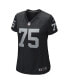 Women's Howie Long Black Las Vegas Raiders Game Retired Player Jersey