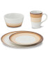 Colorscapes Desert Layers 4 Piece Coupe Place Setting