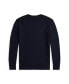 Big Boys Polo Bear Crewneck Sweater